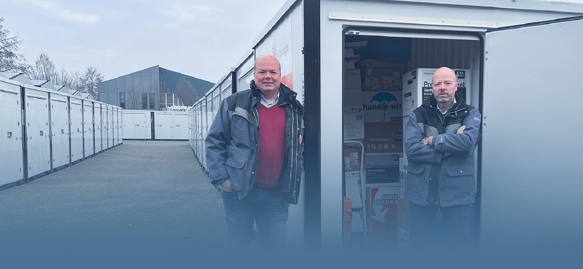 De Opslagconcurrent Self Storage Park Bouw Project