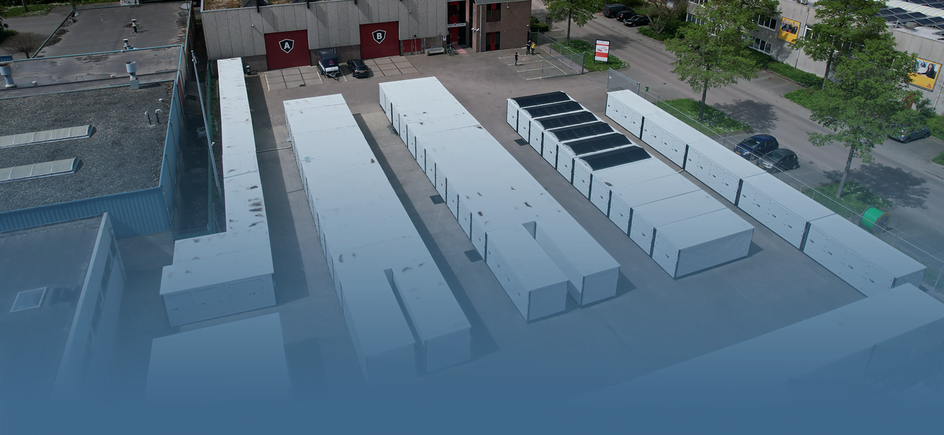 De Opslagconcurrent Self Storage Park Bouw Project