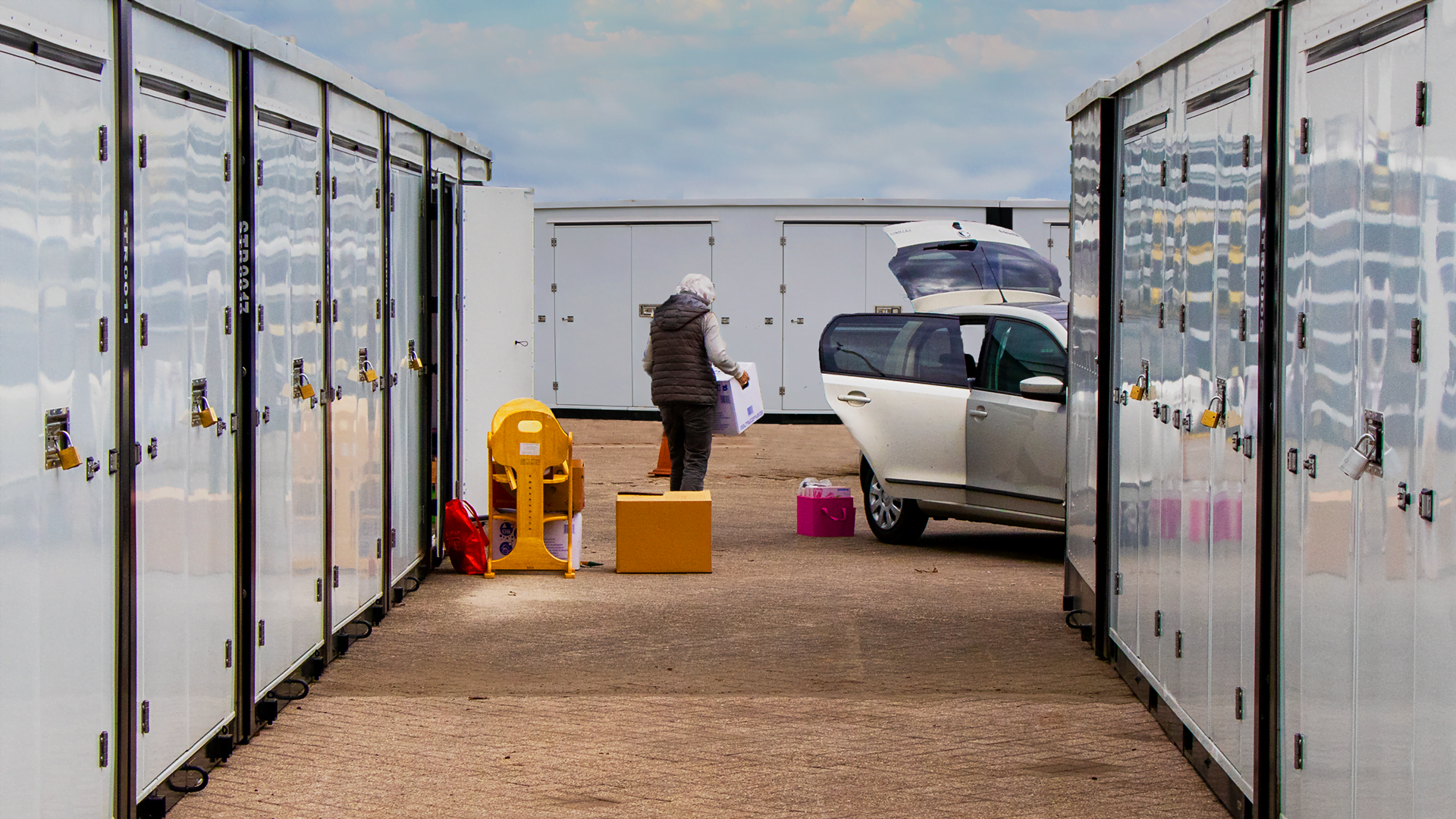 De Opslagconcurrent Self Storage Park Bouw Project