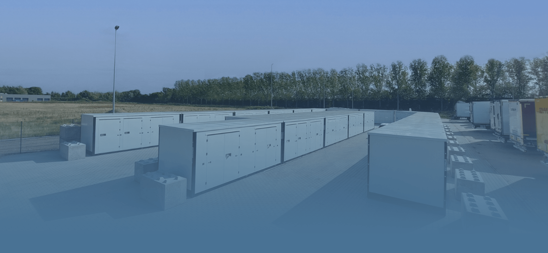 De Opslagconcurrent Self Storage Park Bouw Project