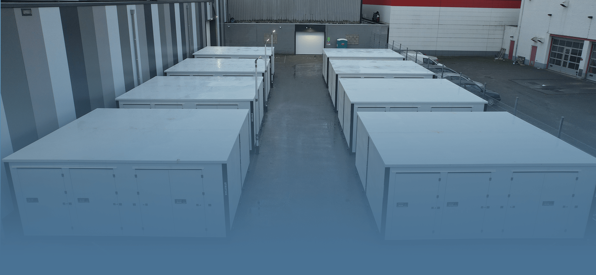 De Opslagconcurrent Self Storage Park Bouw Project