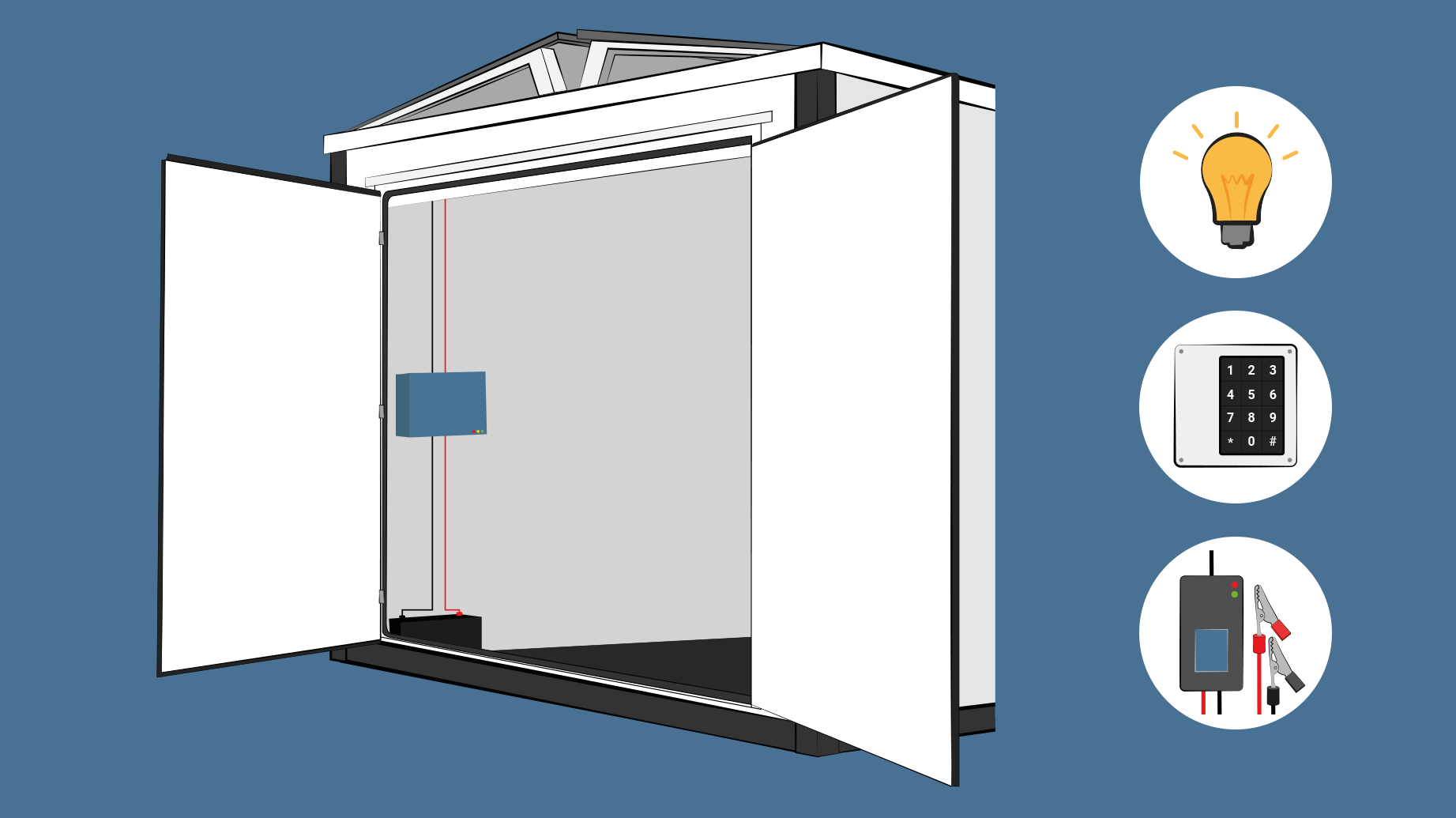Off grid mogelijkheden sketch