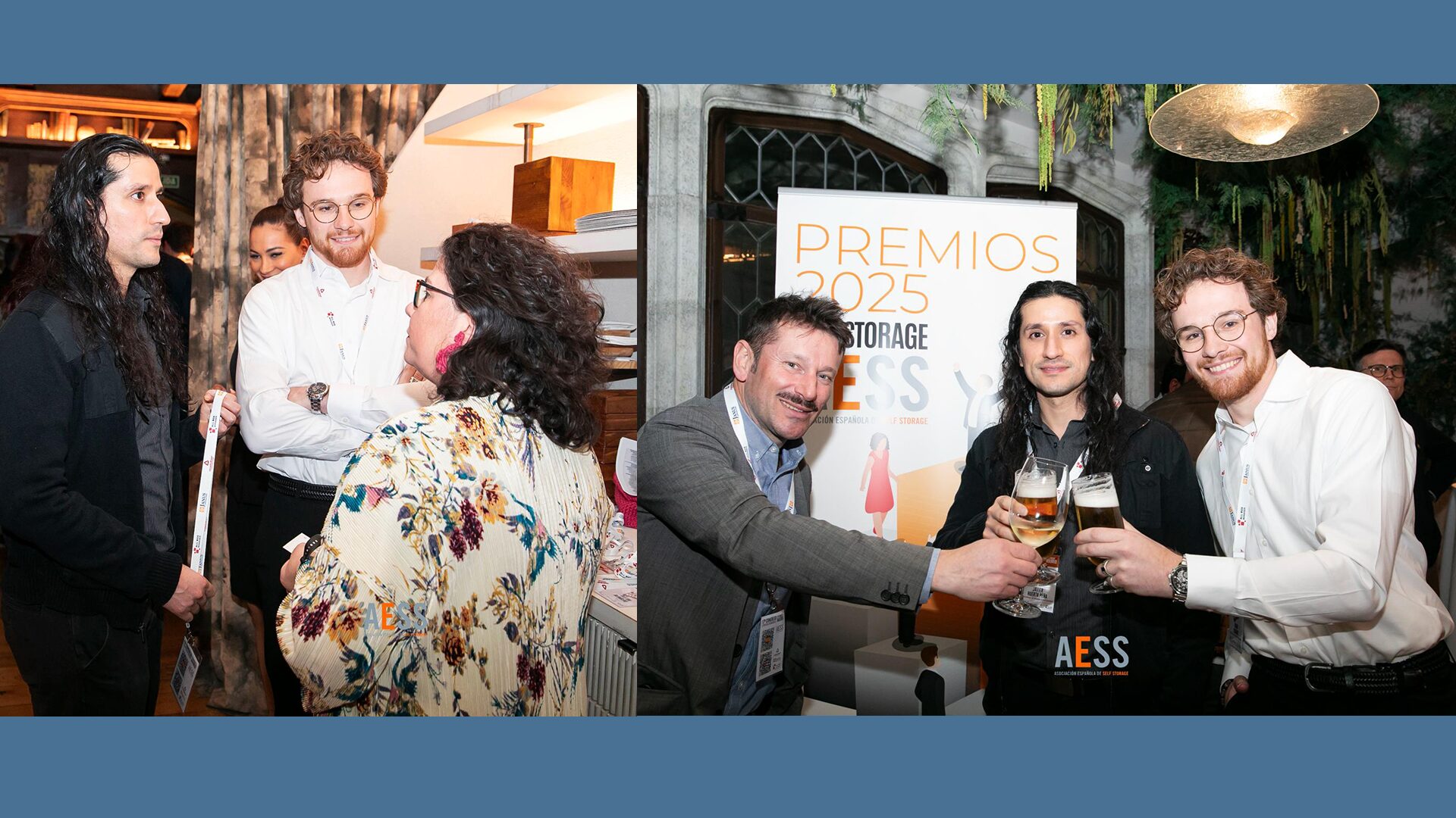 Netwerken tijdens branche evenement USC