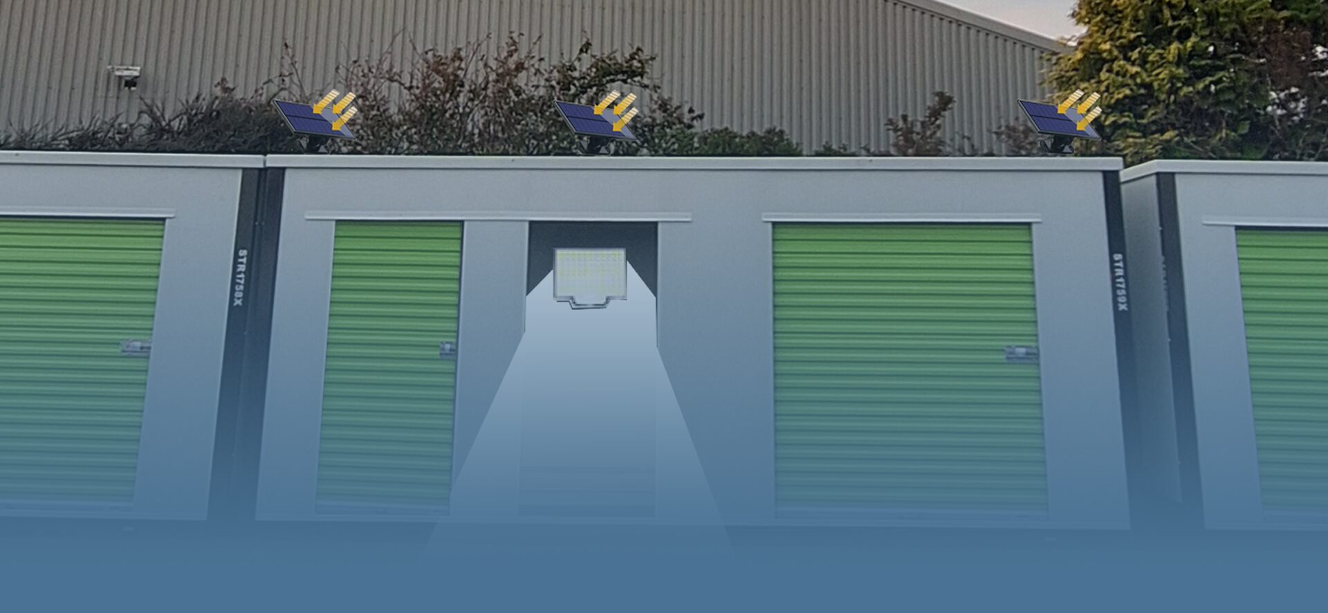 Solar lights gradient STREPPEL BAR Conferentie en Eurogroup oplevering